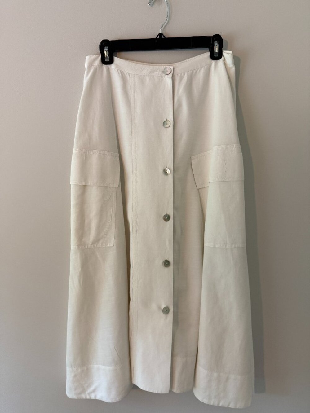 Vince linen skirt